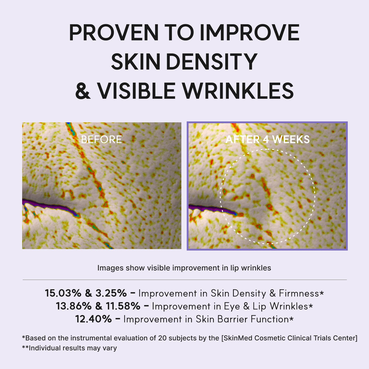 ARENCIA application on eye area demonstrating gentle layering and hydration