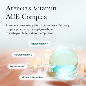 ARENCIA applying serum at night for smooth morning skin