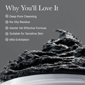 ARENCIA open cap revealing creamy white cleanser ready to lather for sebum control