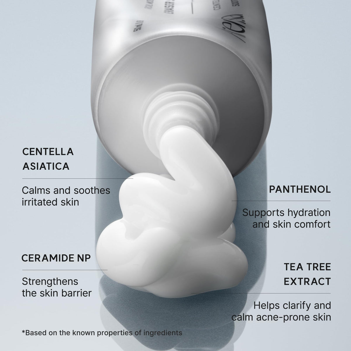ARENCIA visual of ceramide graphic representing barrier support and moisture retention