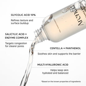 ARENCIA Erasor Shot applied on hand illustrating fast absorption benefit