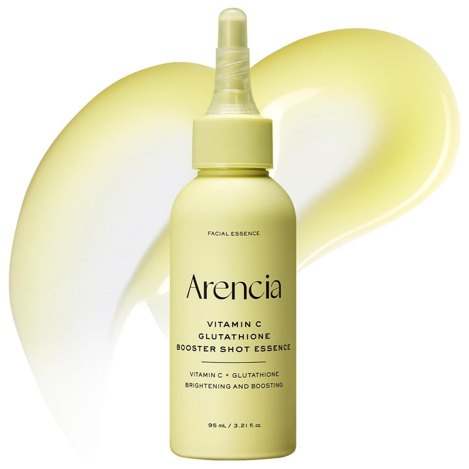 ARENCIA front bottle 95 mL showing sleek design and easy storage benefit