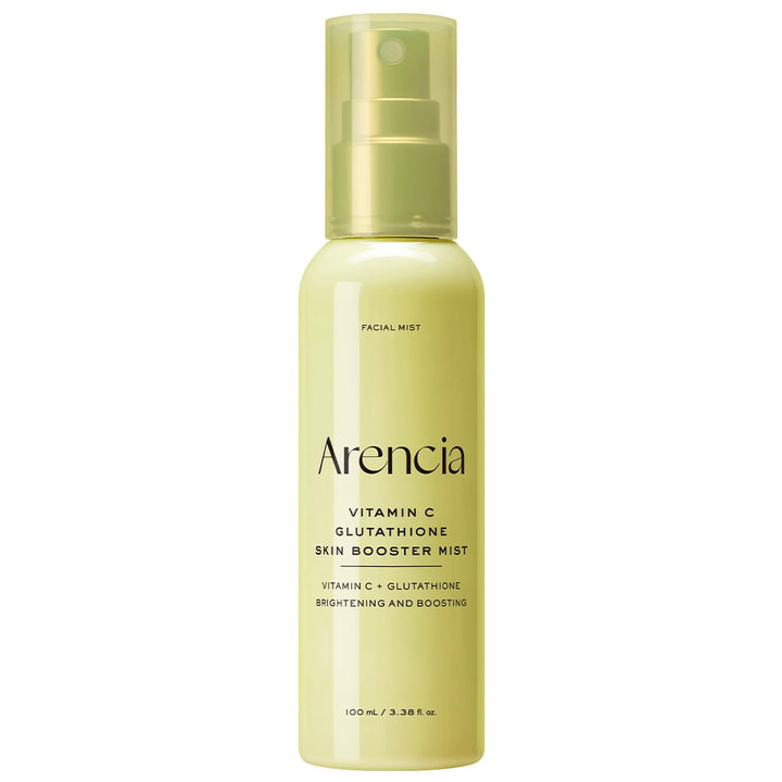 ARENCIA front bottle showing label and benefits for quick hydration