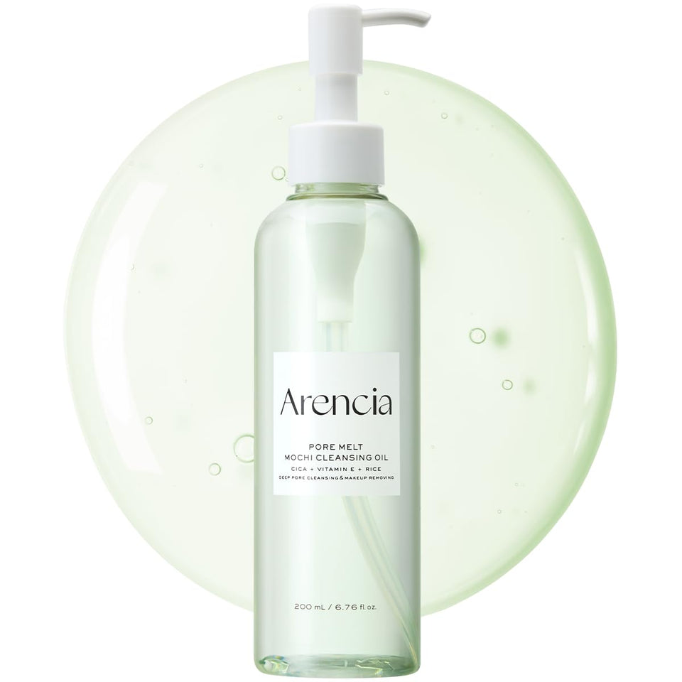 ARENCIA front bottle view showing clean design and product benefit