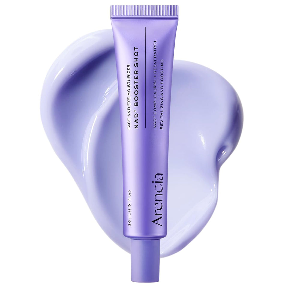 ARENCIA front bottle showing sleek packaging and product clarity benefit