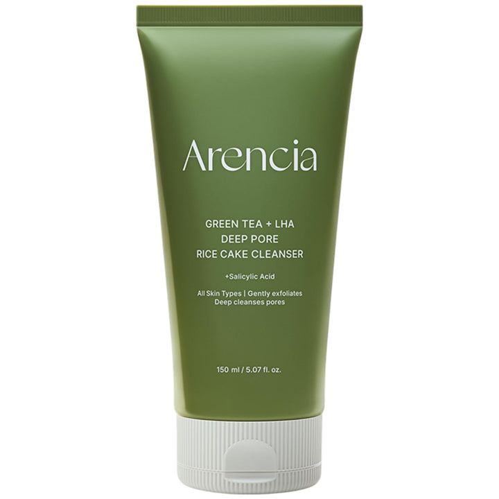 ARENCIA front packaging showing cleanser and benefits
