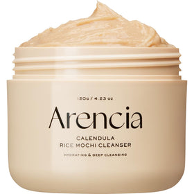 ARENCIA front packaging showing calming calendula and rice benefits