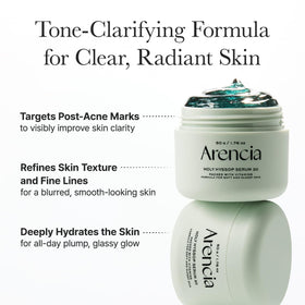 ARENCIA hyssop botanical close-up highlighting mineral-rich hydration