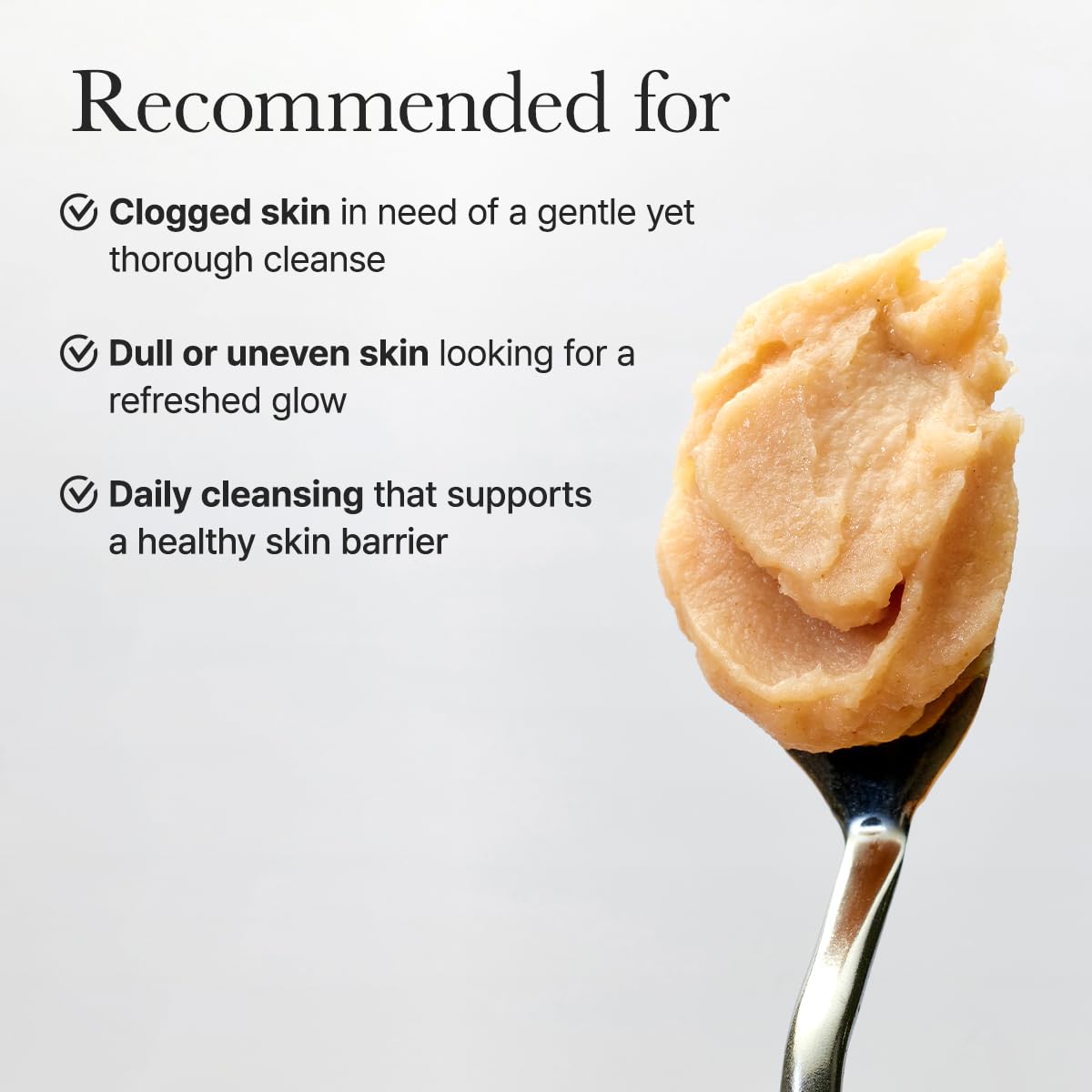 ARENCIA cleanser staged in bathroom scene promoting soothing routine