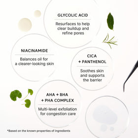 ARENCIA ingredients flatlay featuring ceramide and hyaluronic acid support