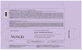 ARENCIA lifestyle bathroom shelf scene showing routine-ready convenience