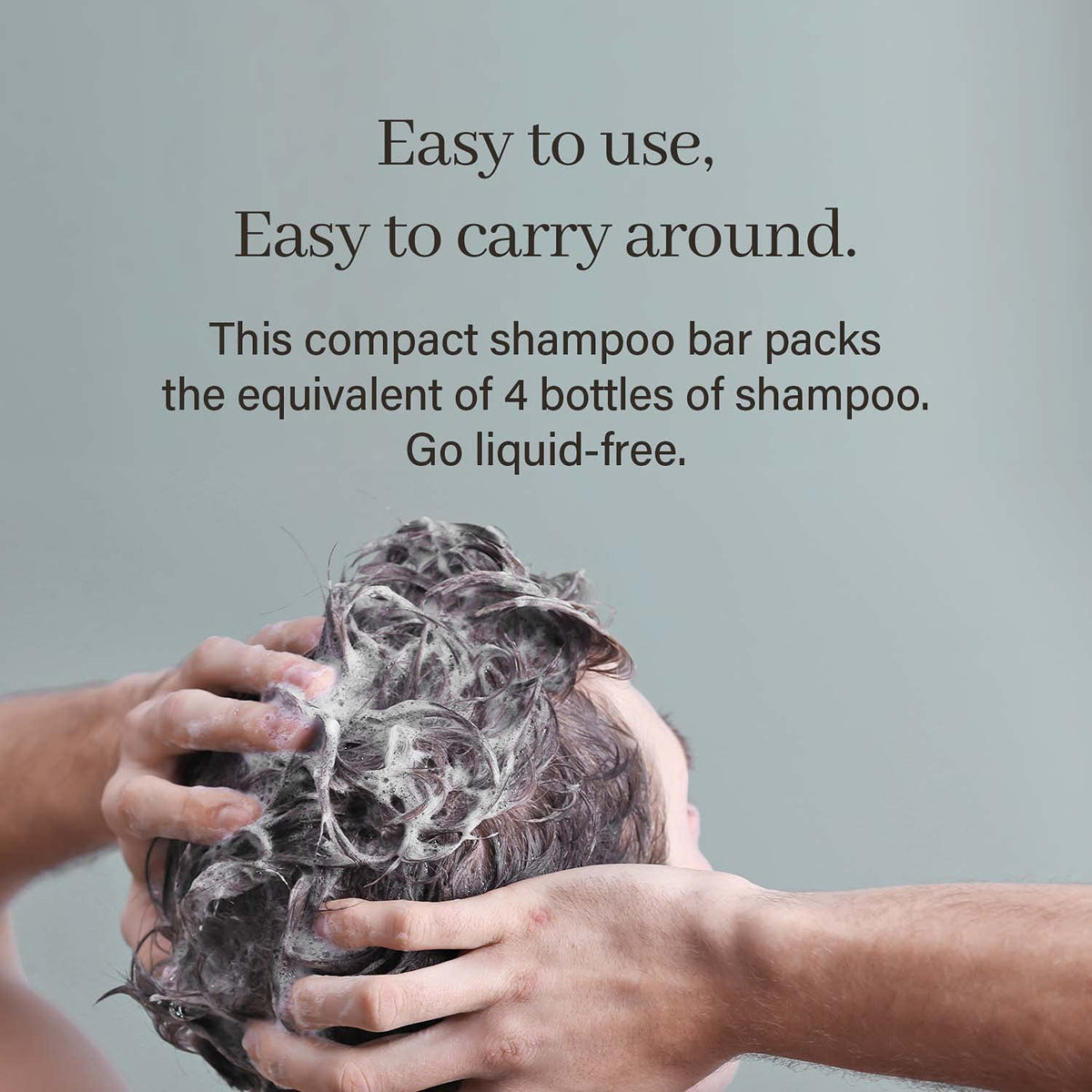 ARENCIA bar next to a bottle comparing size and longevity, cost-saving benefit