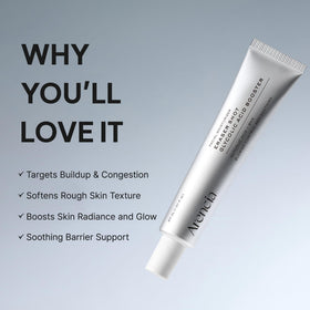 ARENCIA serum droplet dispensed from pump demonstrating lightweight texture