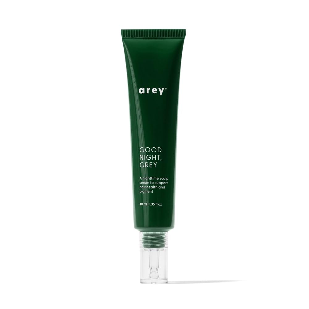 Arey bottle front packaging showing clean minimal design and benefit