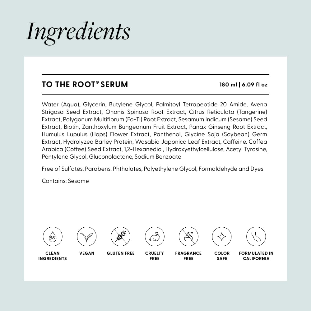 Arey ingredient panel closeup emphasizing clinical peptide blend