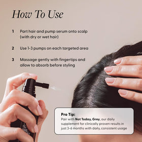 Arey product on bathroom vanity lifestyle suggesting simple routine