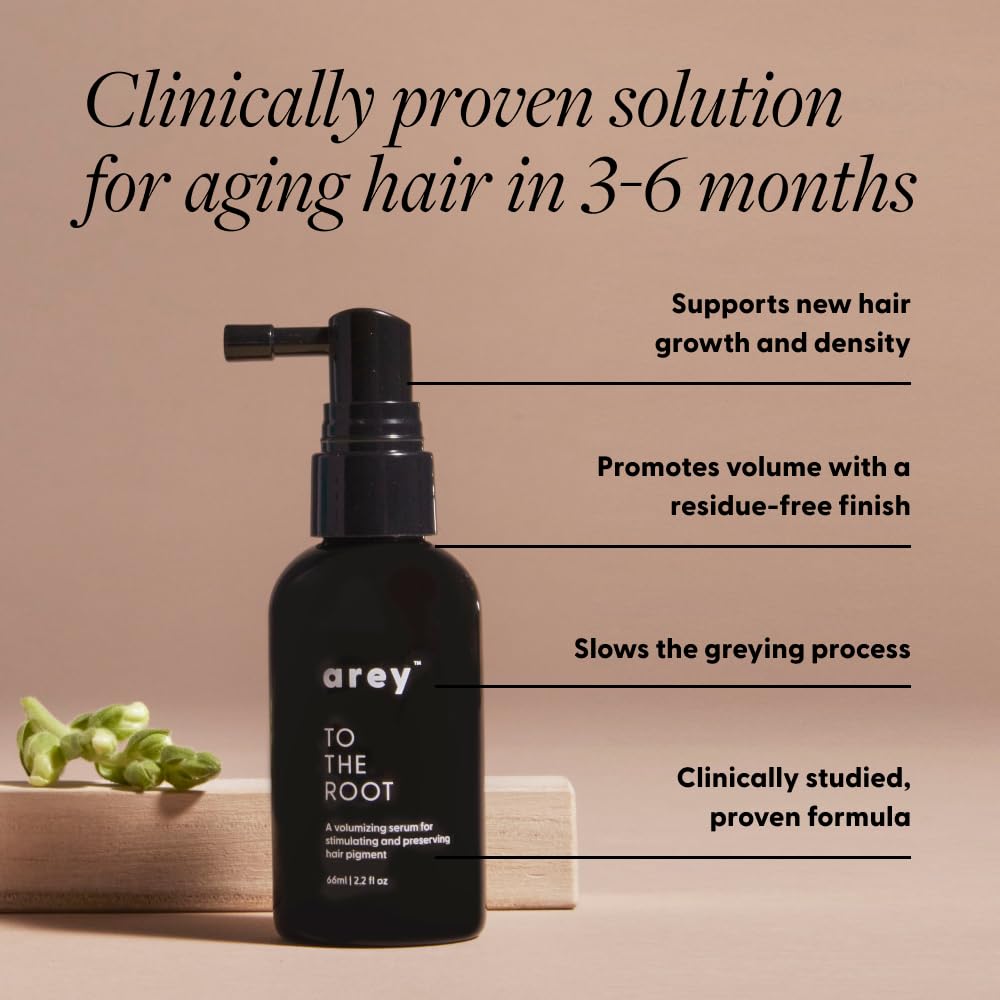 Arey dropper dispensing serum highlighting precise application and mess-free dosing