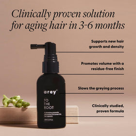 Arey dropper dispensing serum highlighting precise application and mess-free dosing