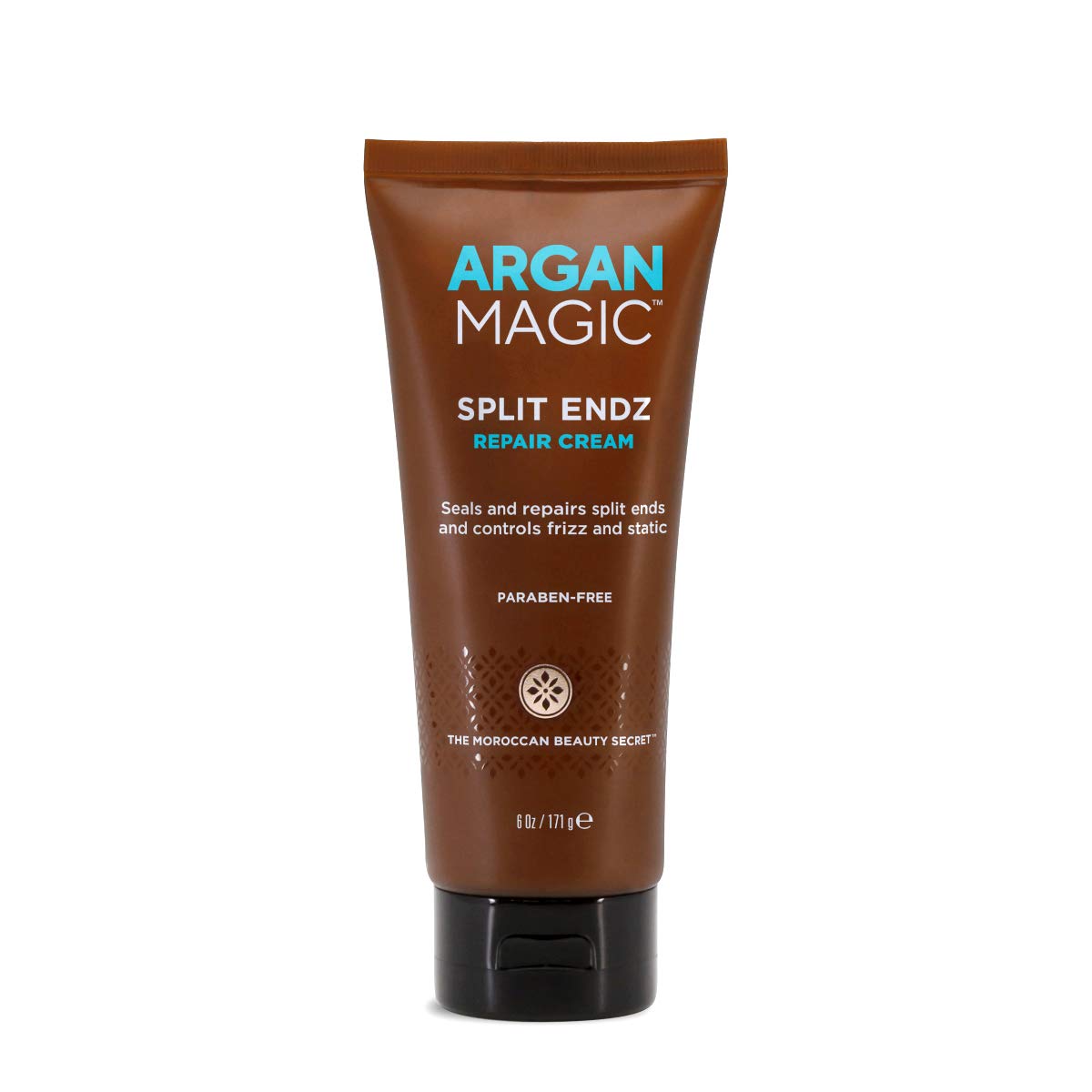 Argan Magic on bathroom shelf in lifestyle scene showing everyday convenience benefit