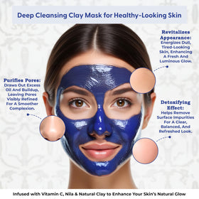 Argaviva applying mask on face demonstrating easy spread and comfort