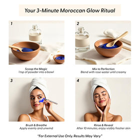 Argaviva spoon measuring powder pouring, precise DIY mask benefit