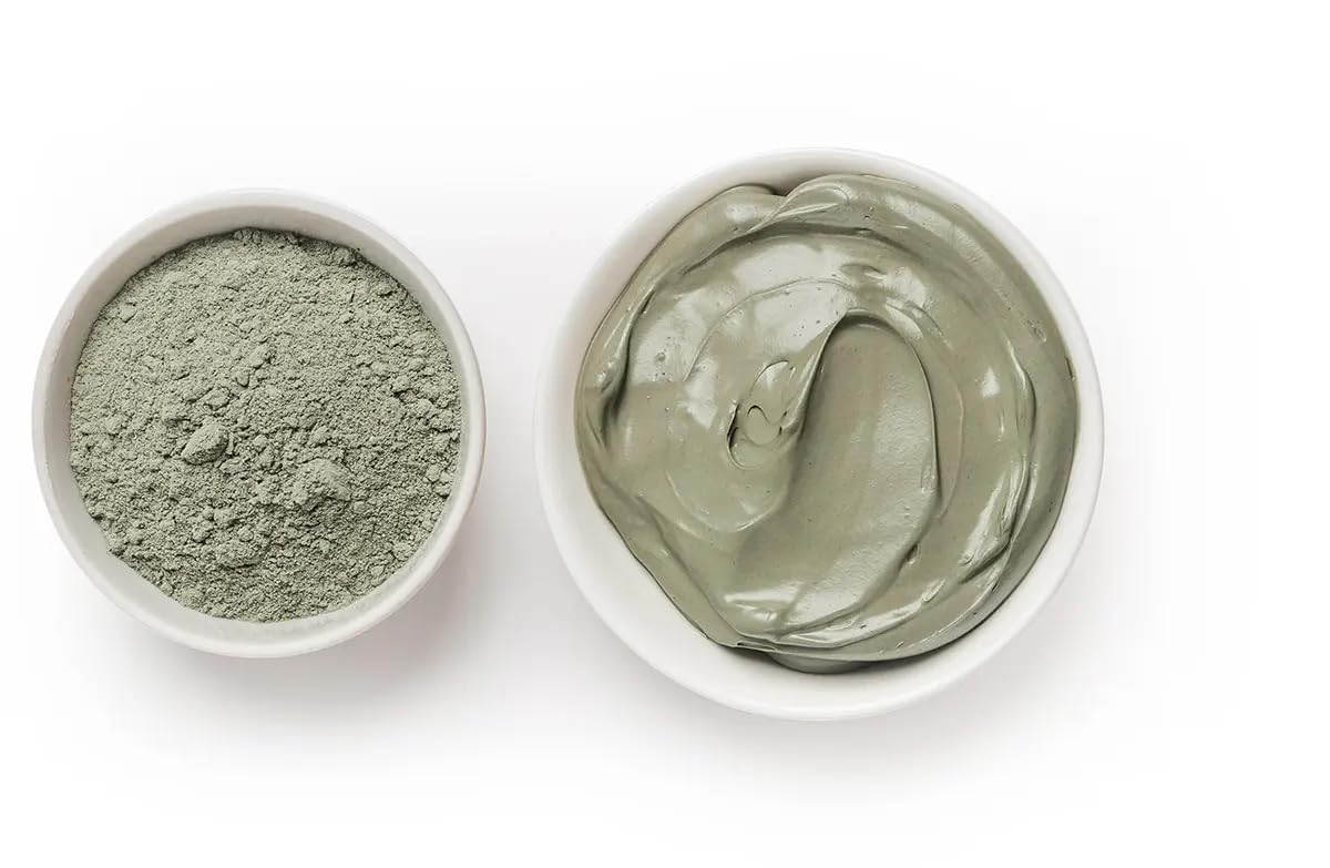 Argiletz jar in a spa-style setting suggesting DIY skincare and relaxation