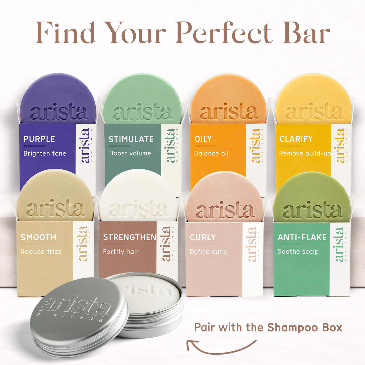 Arista ayurveda eco-friendly packaging detail highlighting zero-waste design
