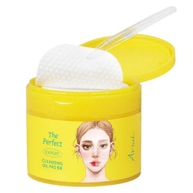 Ariul front packaging showing 60 cleansing oil pads and benefits