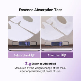 Hands patting Ariul remaining essence for quick skin nourishment