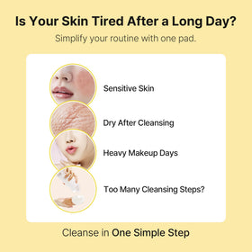 Ariul pad soaked in oil formula showing moisturizing hydration