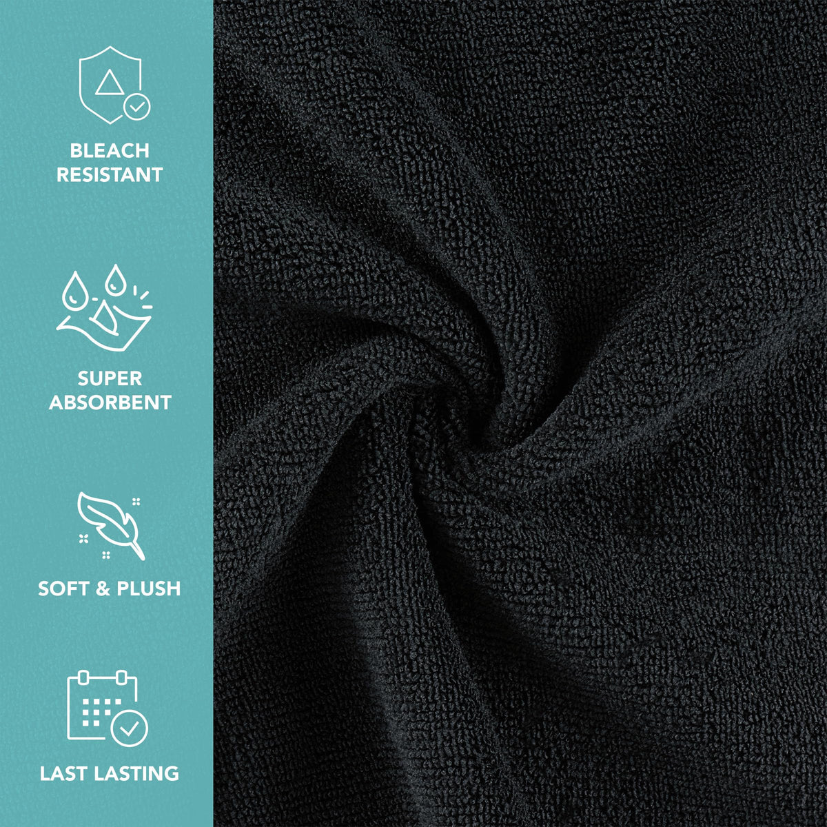 Arkwright LLC close-up microfiber weave showing high absorbency benefit