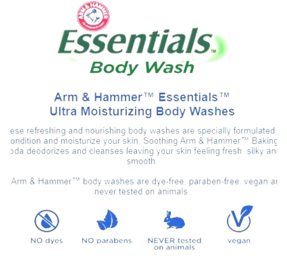 Arm & Hammer pump close-up highlighting easy dispensing and travel convenience