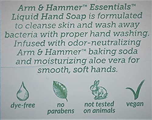 Arm & Hammer soap on kitchen counter in use offering a fresh-scented, tidy setup