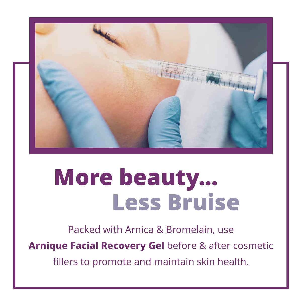 Arnique gel close-up texture on fingertip highlighting lightweight hydration