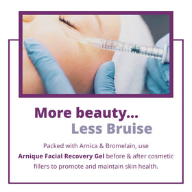 Arnique gel close-up texture on fingertip highlighting lightweight hydration