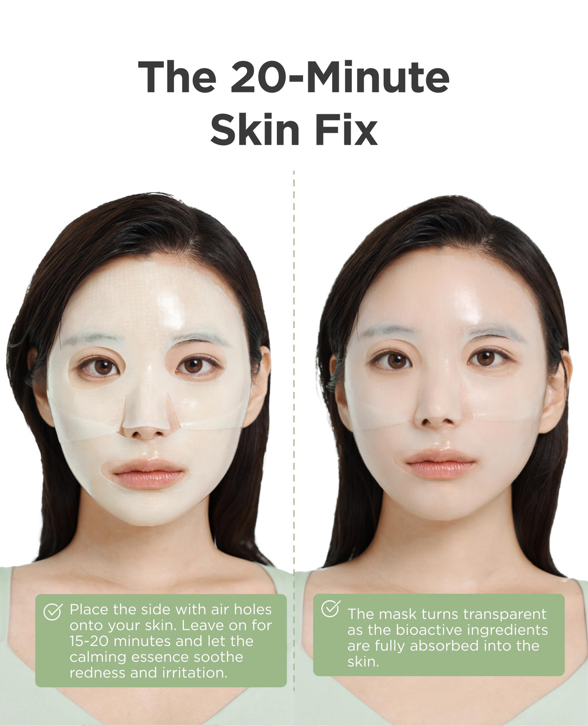 AROCELL skin after use demonstrating hydrated, makeup-ready finish
