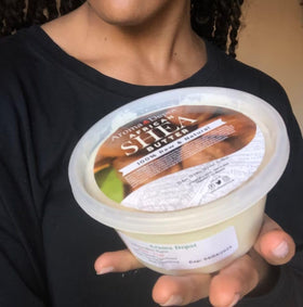 Aroma Depot applied to hair ends showing reduced frizz and conditioning benefit