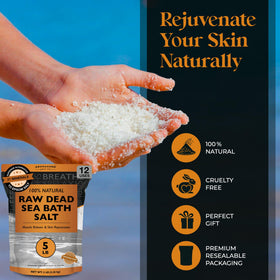 Aromasong visible Dead Sea mud and mineral pieces demonstrating unrefined authenticity