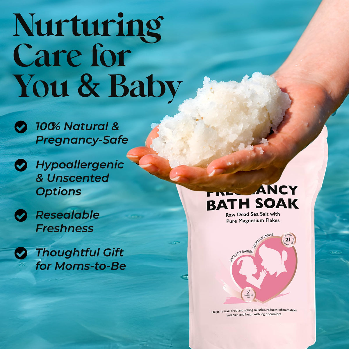 Aromasong foot soak demonstration showing easy relief for tired legs