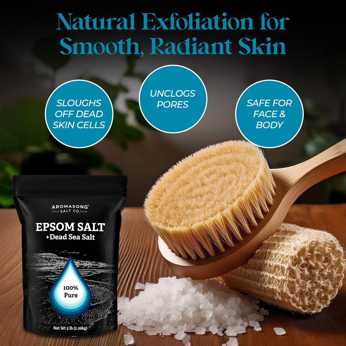 Aromasong foot soak in use showing comfort and tired-feet relief benefit
