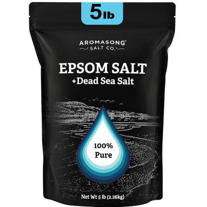 Aromasong front package showing 5 lb pouch and clear product benefit
