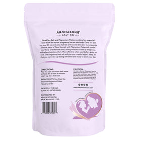 Aromasong gift-ready packaging styled for baby shower present