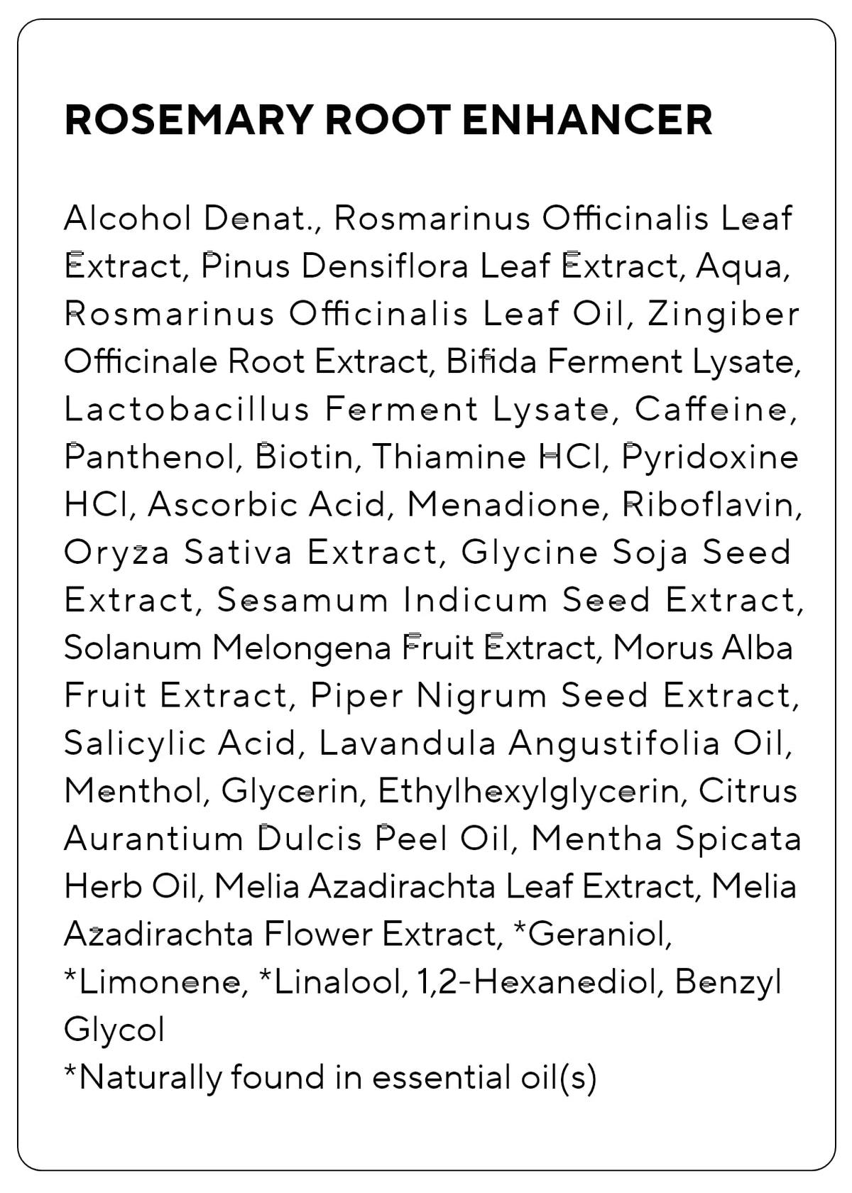 AROMATICA lifestyle image of woman applying spray for visible fullness