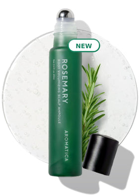 AROMATICA roll-on front packaging showing clean design and product name