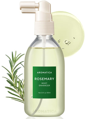 AROMATICA front bottle view showing elegant packaging and natural benefits
