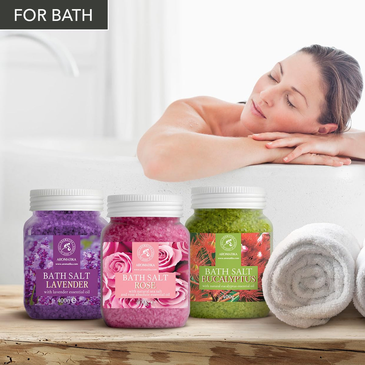 AROMATIKA rose jar label detail highlighting natural ingredients and beauty benefits