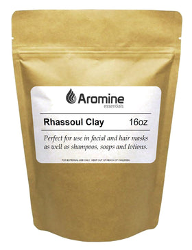 Aromine front packaging 16oz resealable pouch showing product and benefits