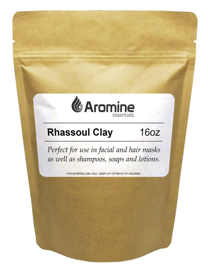 Aromine front packaging 16oz resealable pouch showing product and benefits