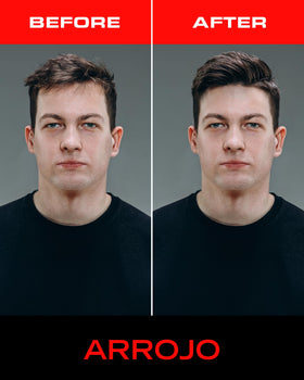 ARROJO size comparison emphasizing 1.7 oz portability benefit