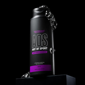 Art of Sport in-shower action shot showing quick two-in-one convenience